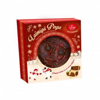 Gingerbread "Happy Button"
