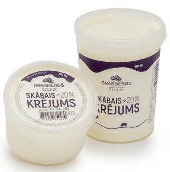 Sour cream 20%