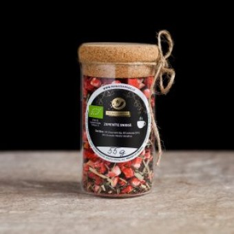 BIO Tea Strawberry in the snow (in the jar)