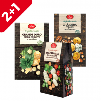 AKCIJA! Siera cepumi 2+1