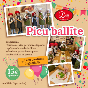 Picu ballīte (5 pers.)