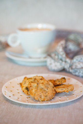 Fitness cookies with cheese