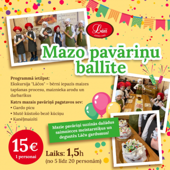 Mazo pavāriņu ballīte