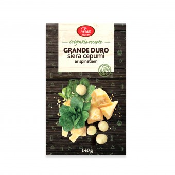 Grande duro cheese cookies with spinach
