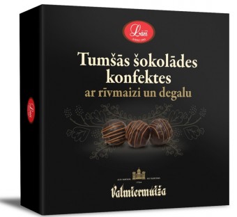 Dark chocolate candies with VALMIERMUIŽA dark lager