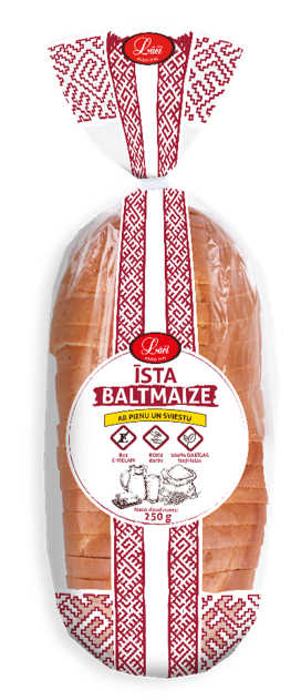 Īsta baltmaize (bez E-vielām)