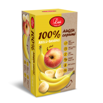 Apple - banana cookies