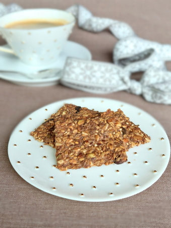 Fitness cookies with grains