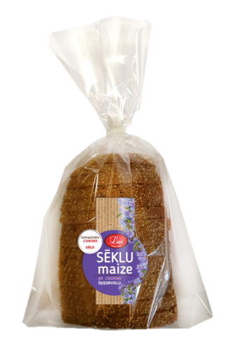 Sēklu maize ar cigoriņu šķiedrvielu