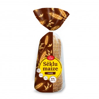 Dark seed bread