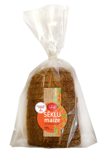 Sēklu maize ar burkāniem