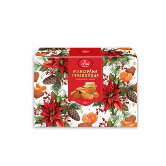 Gingerbread with mandarine sauce
