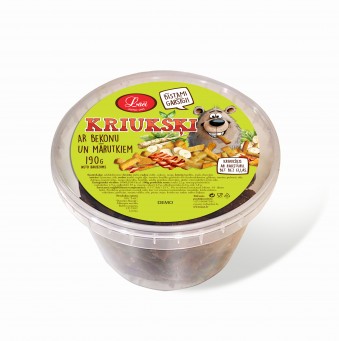 KRIUKŠĶI ar bekonu un mārrutkiem