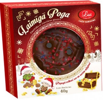 Gingerbread "Happy Button"