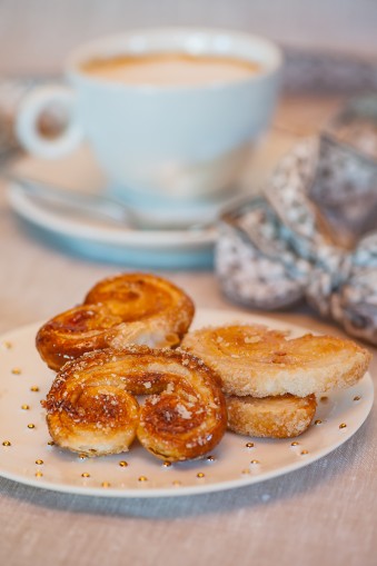 Cookies "Austiņas" with raspberries