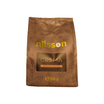 Ground coffee Crema