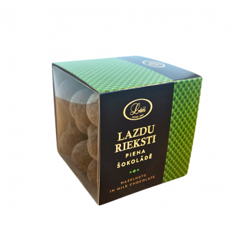 Lazdu rieksti piena šokolādē
