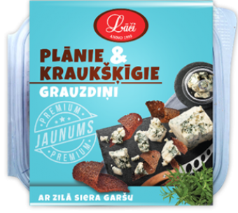  Thin & crispy toasts with the taste of blue cheese
